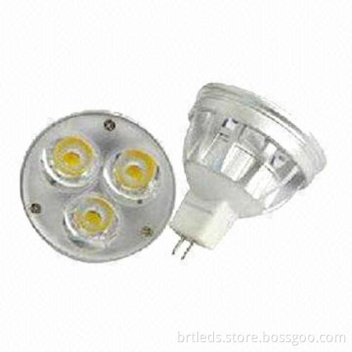 4W MR16 LED Energy-saving Bulbs with 12V DC Input Voltage